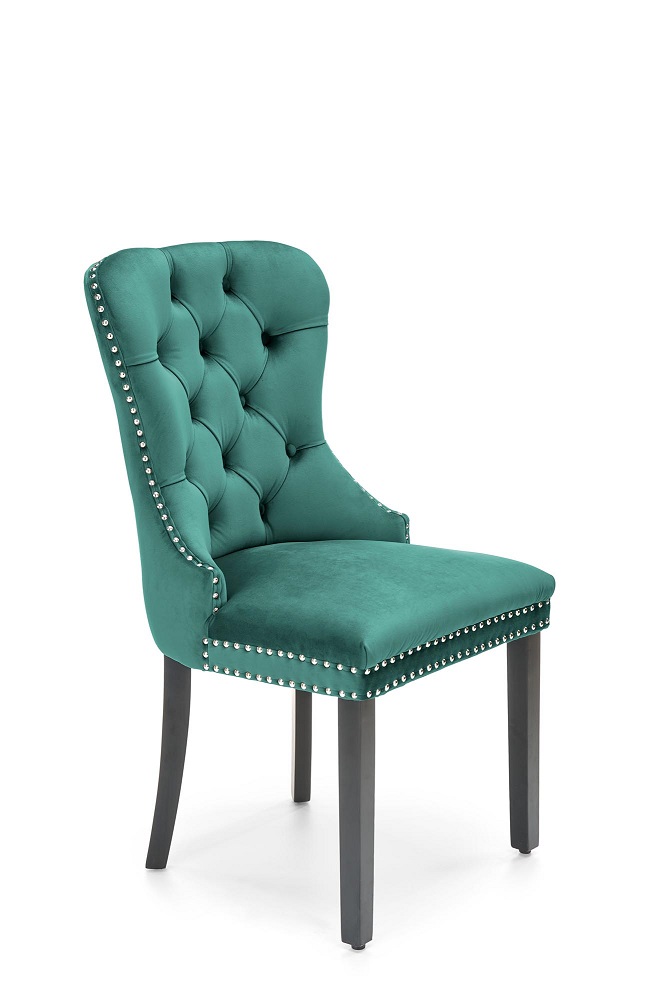 HALMAR - MIYA Krzesło | ciemny zielony