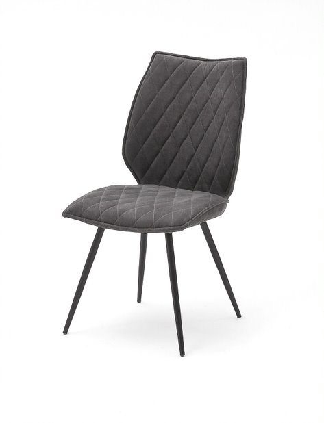 MC AKCENT - NAVARRA 2 Krzesło | Obrót siedziska | Tkanina antik antracyt | N2RA57AN