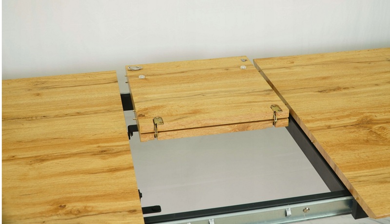 MOSKAŁA MEBLE - Stół Panama 160x90+40 | Dąb naturalny