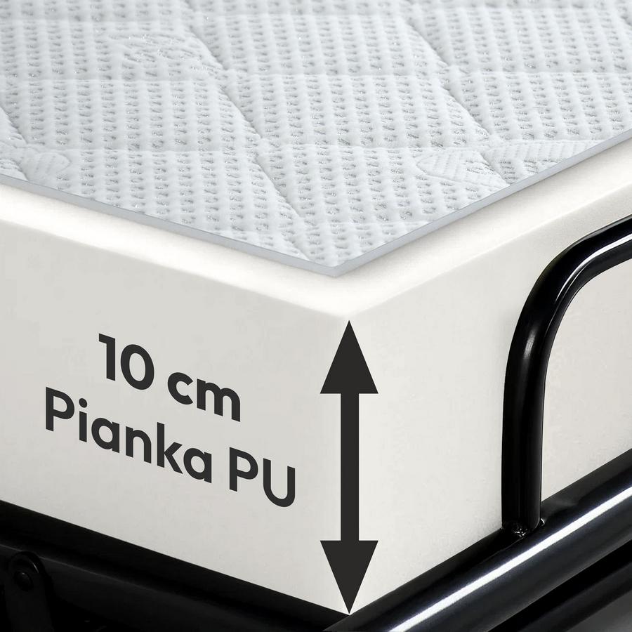 Mars Meble - PERONI 180 Sofa na stelażu włoskim | funkcja spania i materac oraz pojemnik