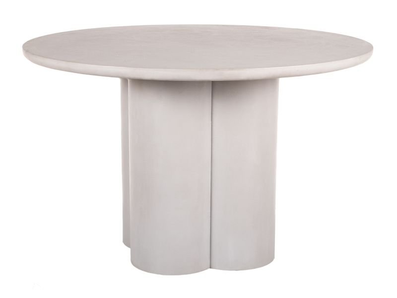 SIGNAL - ROSALIA Stoł fi 120cm | Ecru