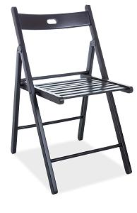 SIGNAL - SMART II Krzesło składane | Czarny | z MR