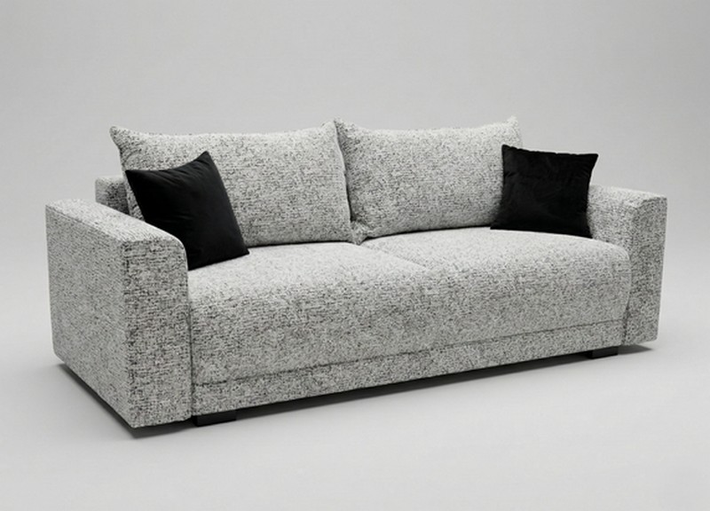 MEBLE BEST - SIESTA MINI Sofa 3DL z funkcją spania i pojemnikiem na pościel
