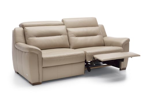 Bydgoskie Meble - SALMO Sofa 3RF manualna (2xRF) z dwiema manualnymi funkcjami relaks