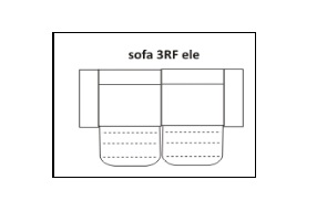 ETAP SOFA - MELLOW Sofa 3RF z relaksem elektrycznym