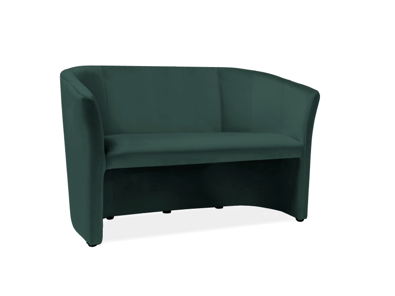 SIGNAL - TM-2 Velvet Sofa | Tkanina | Zielony Bluvel 78