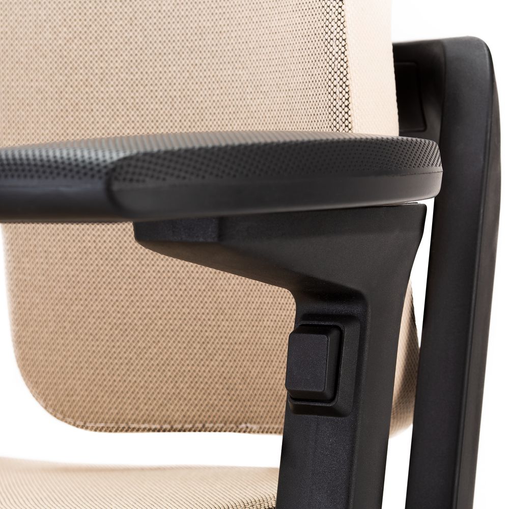 NOWY STYL - XILIUM Fotel Obrotowy SWIVEL CHAIR UPH/P BLACK | Oparcie - Tapicerowane | Zgodny z Rozporządzeniem z 2023 roku Szczegół fotela XILIUM