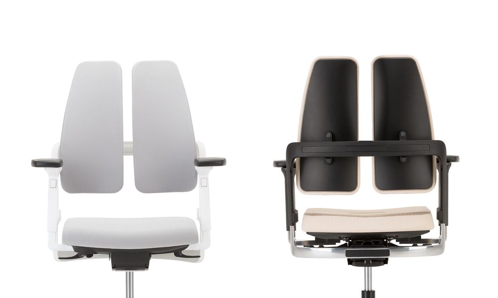 NOWY STYL - XILIUM Fotel Obrotowy SWIVEL CHAIR DUO-BACK UPH/P WHITE | Oparcie - 2-częściowe Aranżacja foteli z kolekcji XILIUM