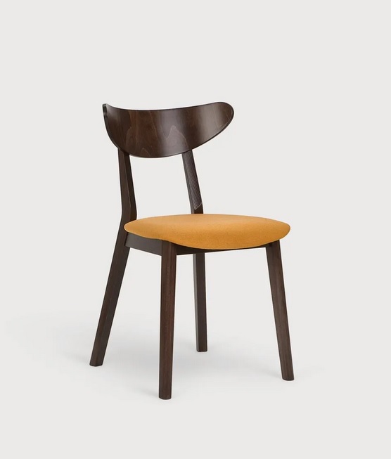PAGED - LOF Krzesło A-4230 | Siedzisko tapicerowane | Buk | Kont.