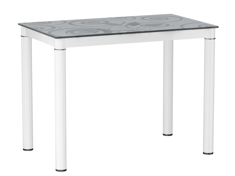 FURNITEX - DT1-310 Stół | 100x60 | Biały