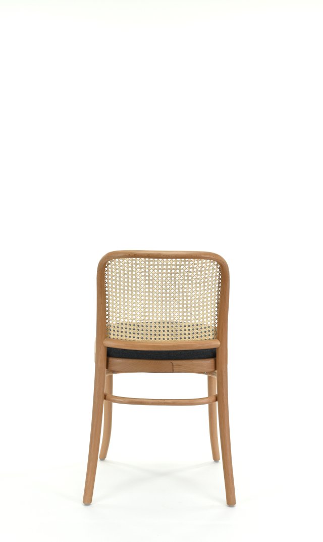 FAMEG - A-811/1 Krzesło | siedzisko tapicerowane | oparcie wyplatane