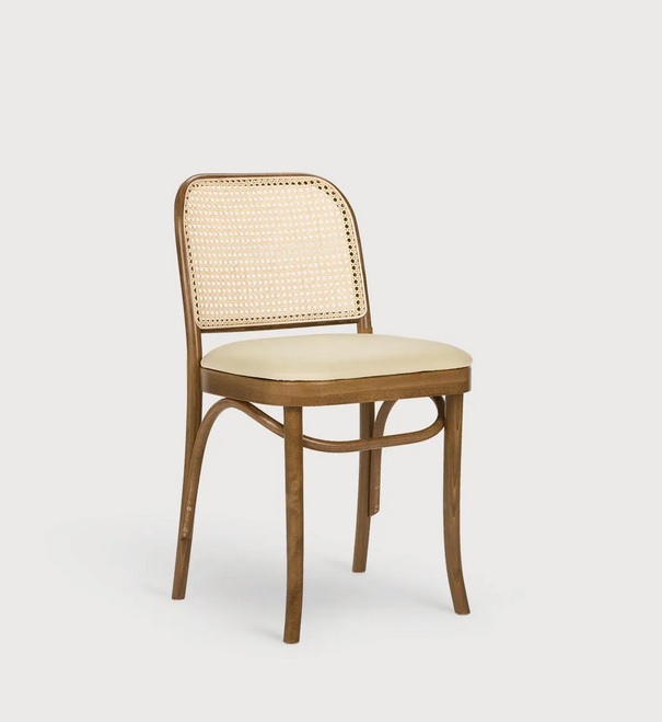 PAGED - CLASSIC Krzesło A-8134 | Siedzisko tapicerowane | Buk | Kont.