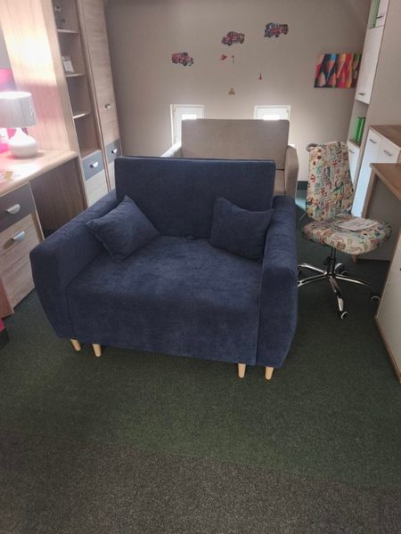 WERXAL - VELO I Sofa z funkcją spania i pojemnikiem na pościel