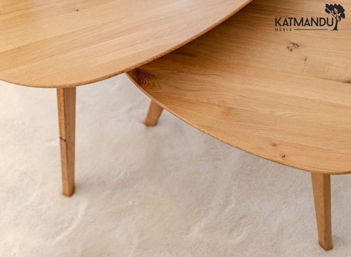 KATMANDU MEBLE - ORBETELLO Ława owalna 96 | Dąb | 3SORB59