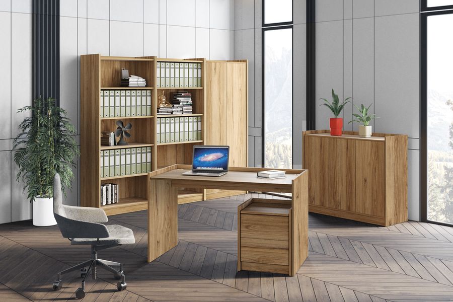 HUBERTUS - SMART Komoda z drzwiami | 122x44x98h cm