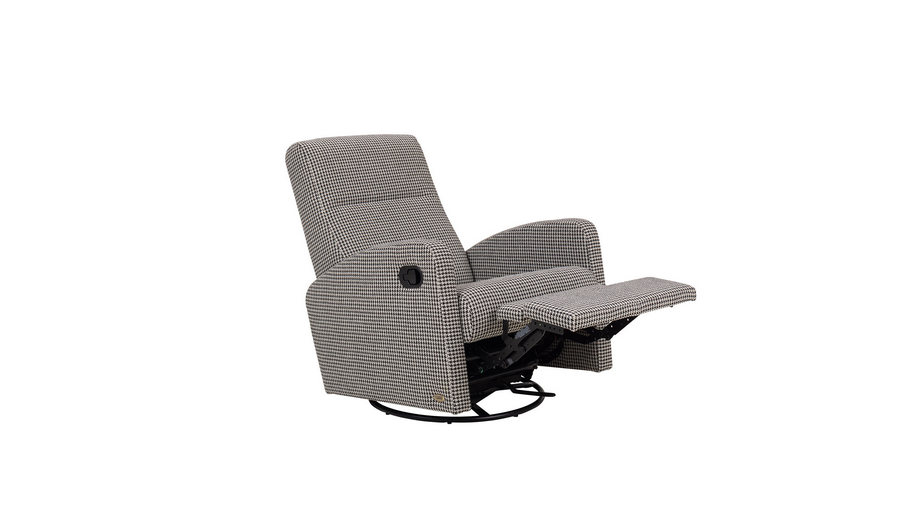 UNIMEBEL - BORETTO Fotel z funkcją relaks | obrotowy oraz bujany