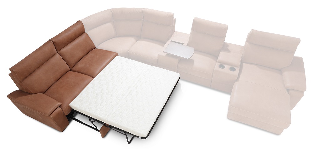 FENIKS MEBLE - PRESTIGE Sofa 2,5FL funkcja z bokiem lewym