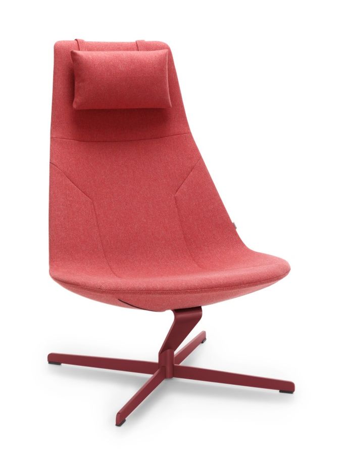 PROFIM - CHIC LOUNGE Fotel A10F | Oparcie wysokie | Baza 4-ramienna