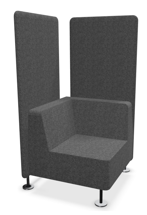 PROFIM - WALL IN Fotel Narożny 32 | do łączenia z 2 ściankami