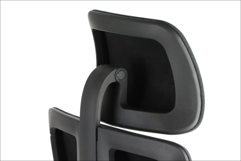 STEMA - AKCENT Fotel obrotowy F | Oparcie tapicerowane | Czarny
