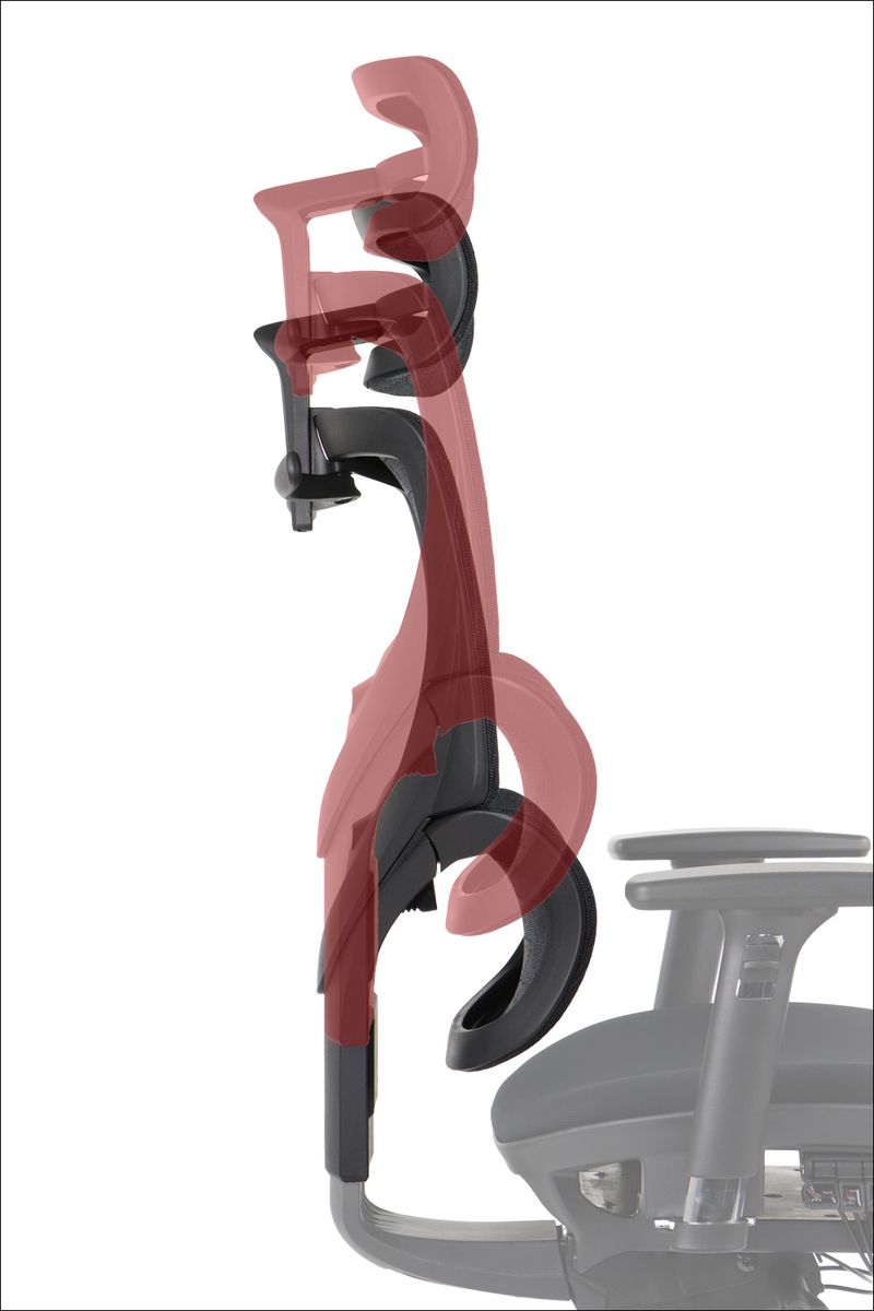 STEMA - Fotel obrotowy ErgoNew S1A | Czarny | Siedzisko tkaninowe