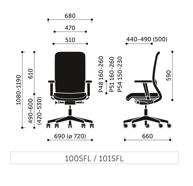 PROFIM - VERIS NET Fotel Obrotowy 101SFL | Siedzisko Wysuwane | Pochylenie Oparcia i Siedziska | Regulowane Podparcie Lędźwiowe | Zgodny z Rozporządzeniem z 2023 roku