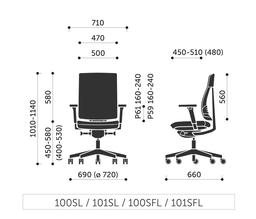 PROFIM - XENON NET Fotel Obrotowy 100SL | Oparcie Siatkowe | Mechanizm SYNCHRO | Siedzisko Wysuwane | Zgodny z Rozporządzeniem z 2023 roku