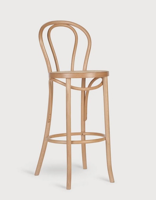 PAGED - CLASSIC Krzesło Barowe H-1840 | Twarde | Buk | Kont.
