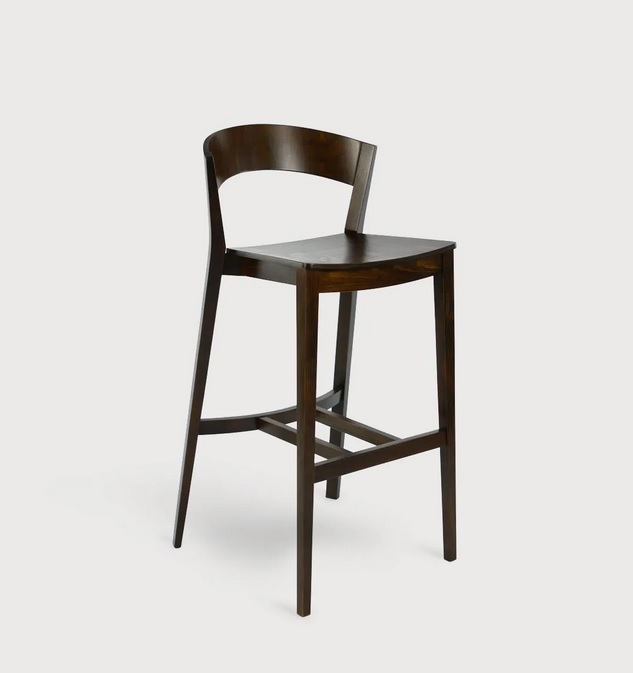 PAGED - ARCHER Krzesło Barowe H-4800 | Buk | Twarde | Kont.