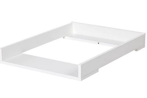 KLUPŚ - OLIVIA Nakładka na komodę | Biel