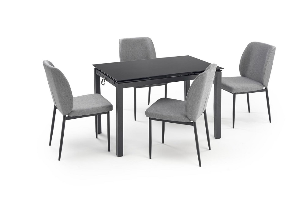 HALMAR - JASPER Zestaw Stół+4 krzesła