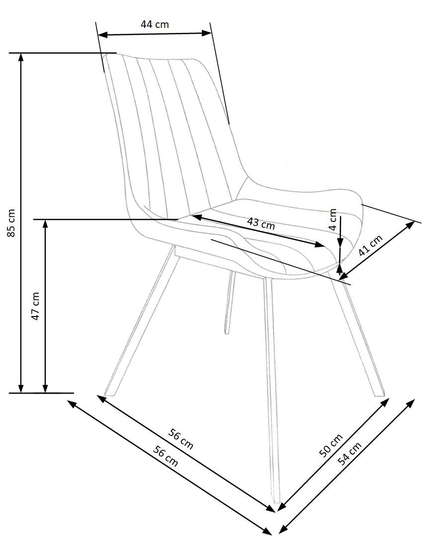 HALMAR - Krzesło K279
