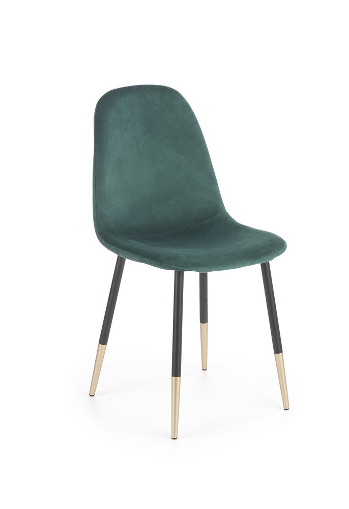 HALMAR - K379 Krzesło | ciemny zielony