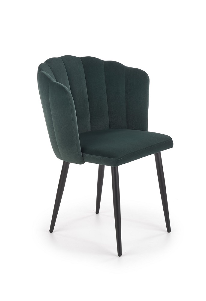 HALMAR - K386 Krzesło | ciemny zielony
