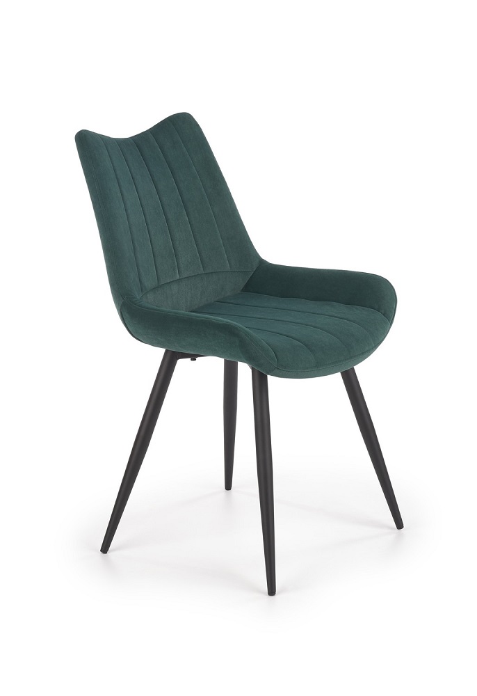 HALMAR - K388 Krzesło | ciemny zielony