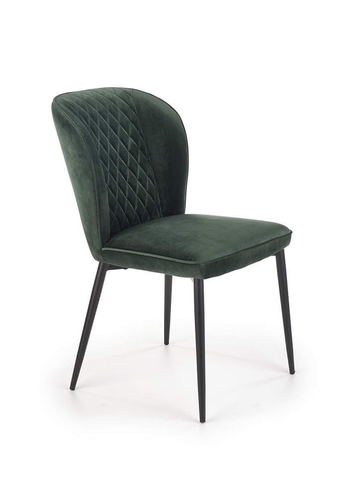 HALMAR - K399 Krzesło | ciemny zielony