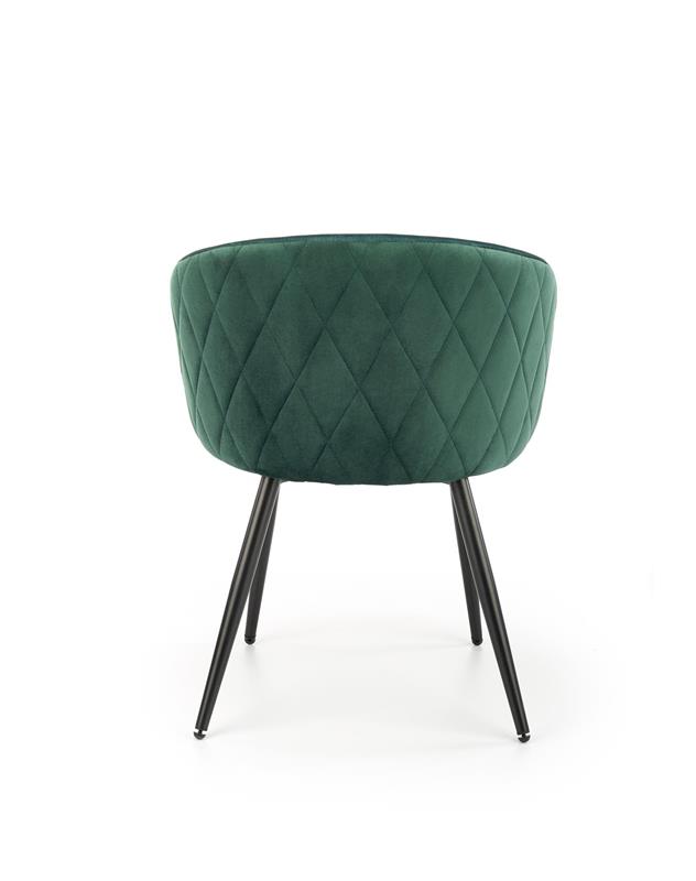 HALMAR - K430 Krzesło | Ciemny zielony