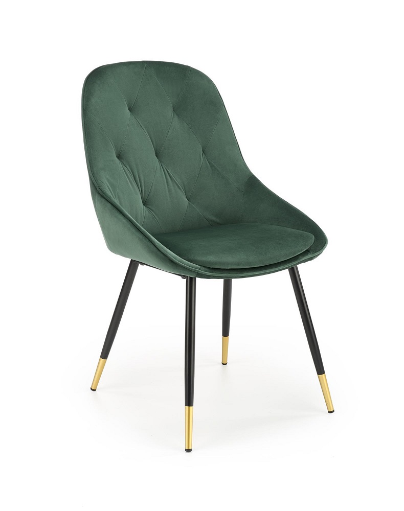 HALMAR - K437 Krzesło | ciemny zielony