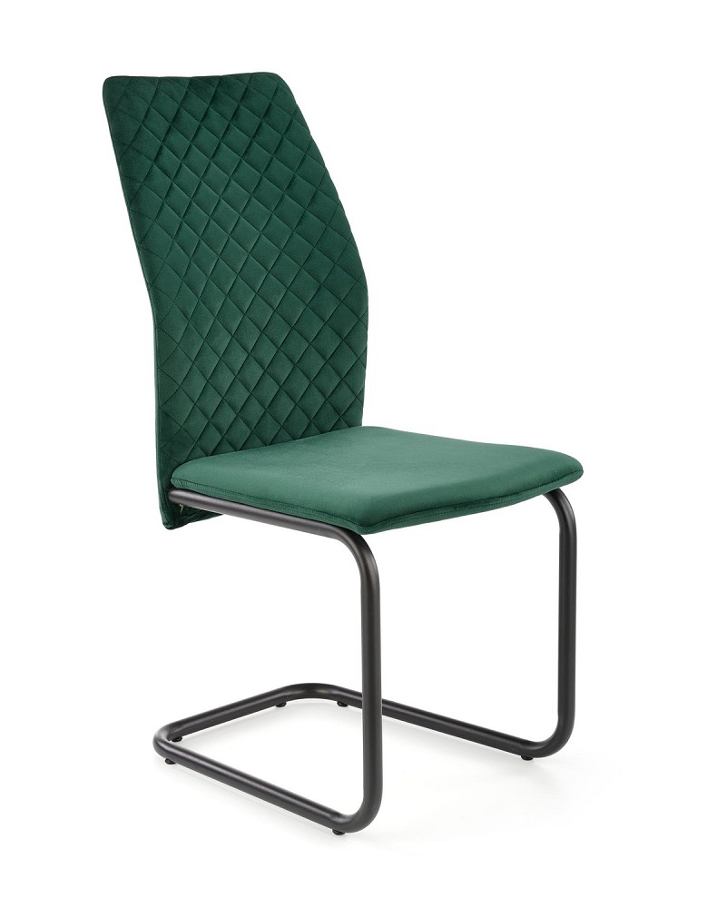 HALMAR - K444 Krzesło | ciemny zielony