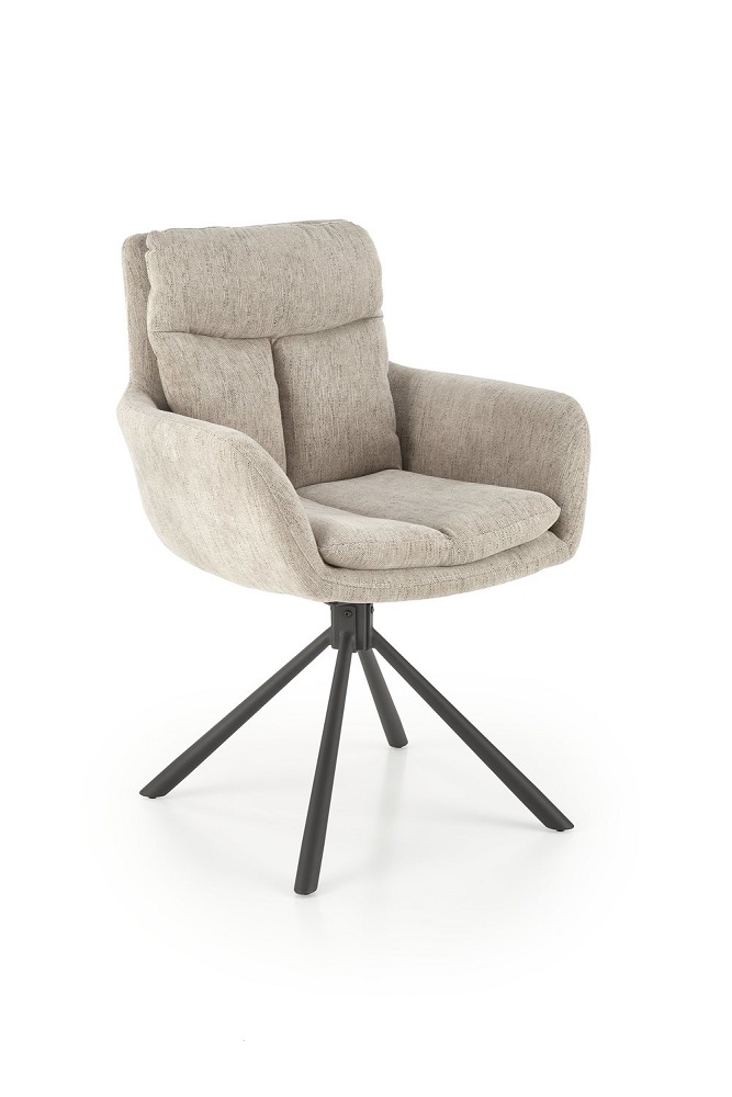 HALMAR - K495 Krzesło | Obrót siedziska | beżowy