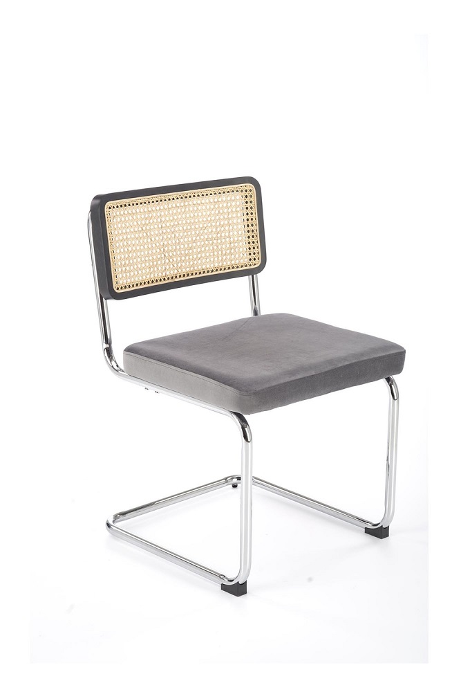 HALMAR - K504 Krzesło | popielaty