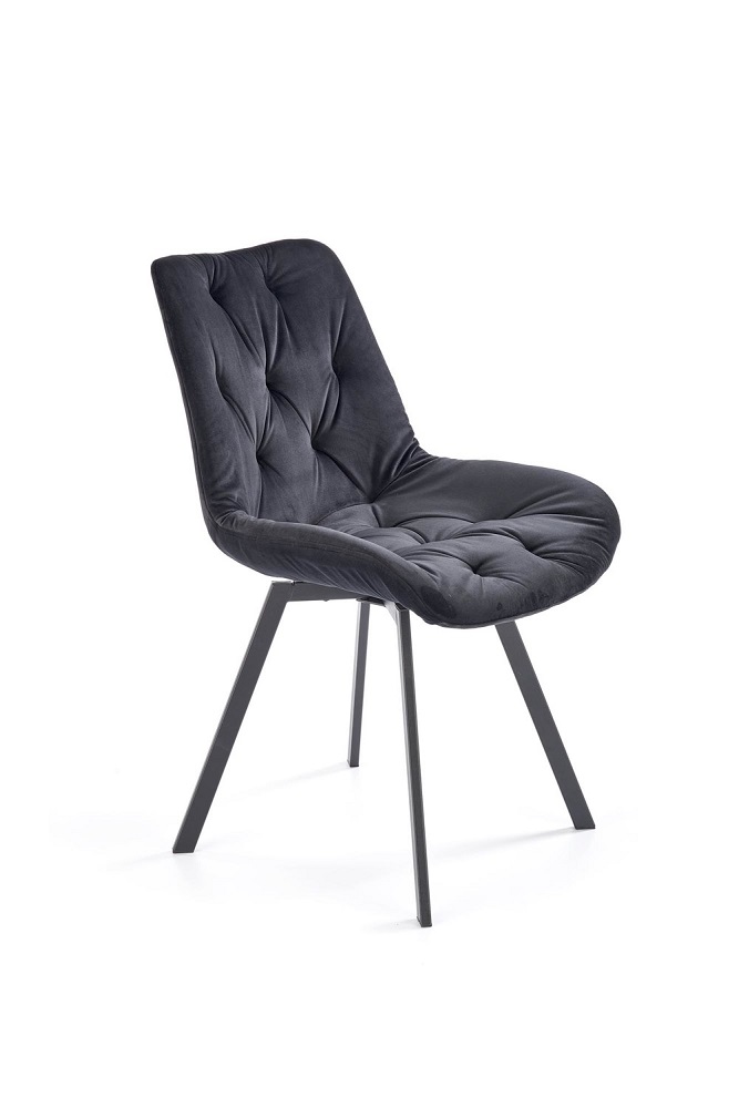 HALMAR - K519 Krzesło | Obrót siedziska | czarny