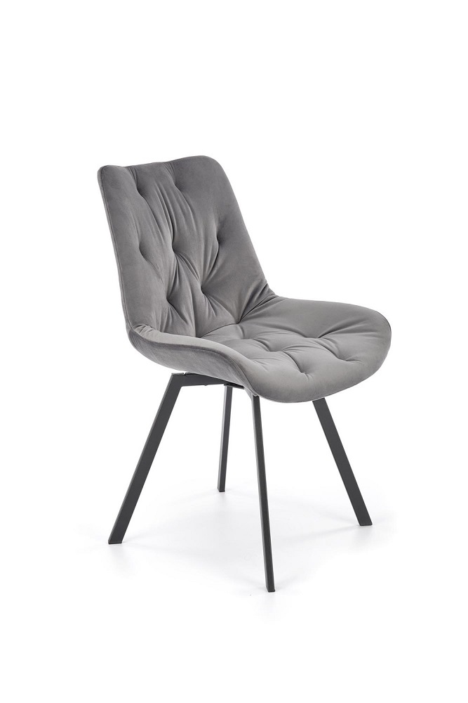HALMAR - K519 Krzesło | Obrót siedziska | popielaty