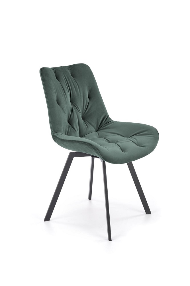 HALMAR - K519 Krzesło | Obrót siedziska | ciemny zielony
