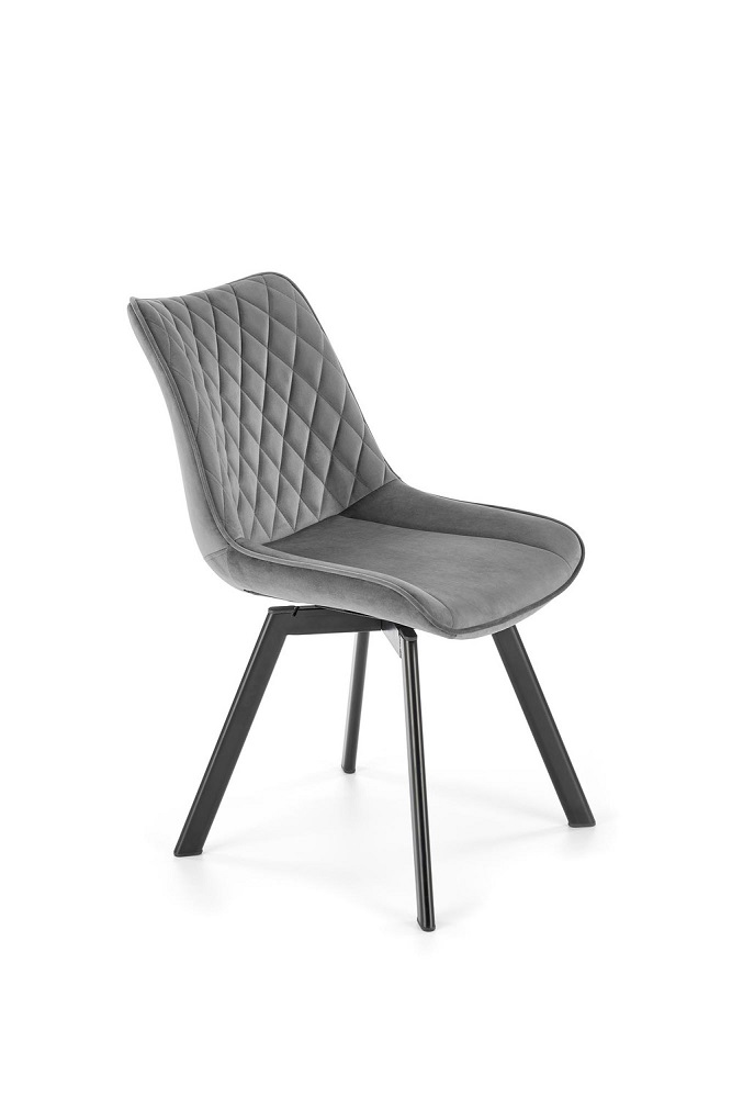 HALMAR - K520 Krzesło | Obrót siedziska | popielaty