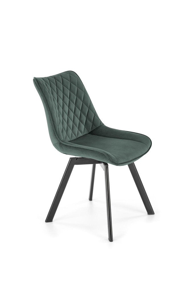 HALMAR - K520 Krzesło | Obrót siedziska | ciemny zielony