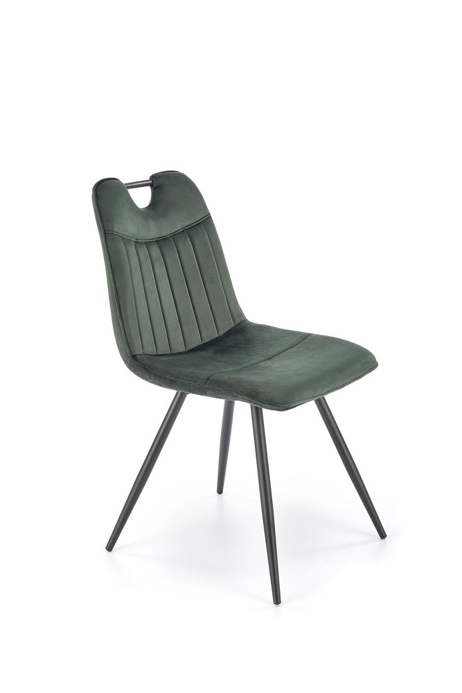 HALMAR - K521 Krzesło | ciemny zielony