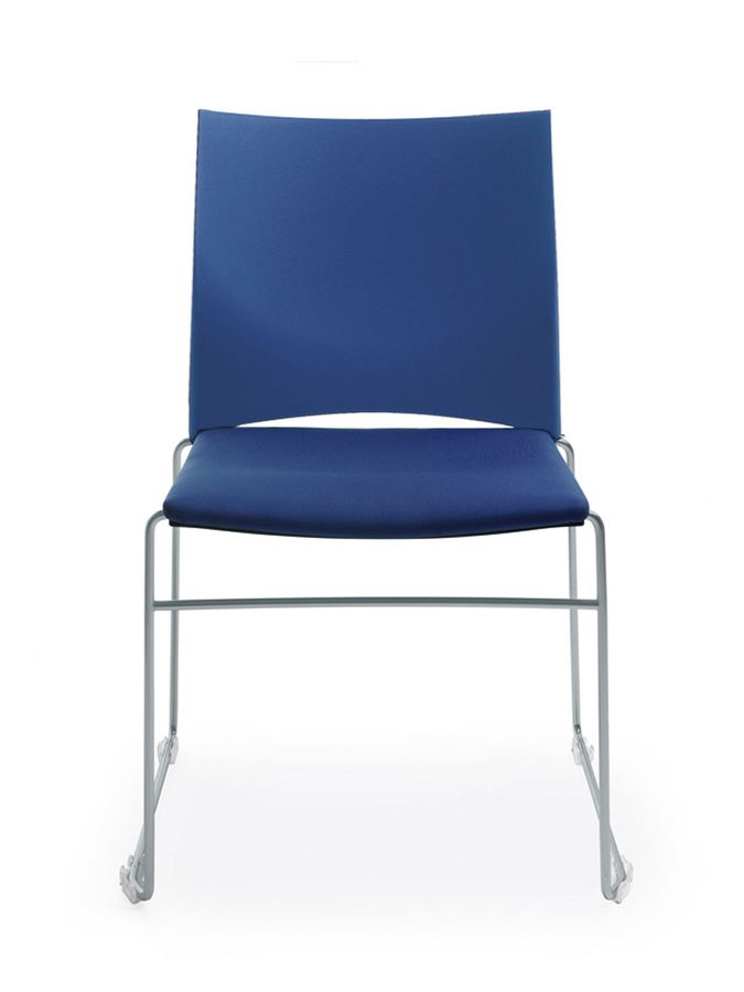 PROFIM - ARIZ Krzesło Konferencyjne 560V | Siedzisko Tapicerowane i Oparcie Plastikowe