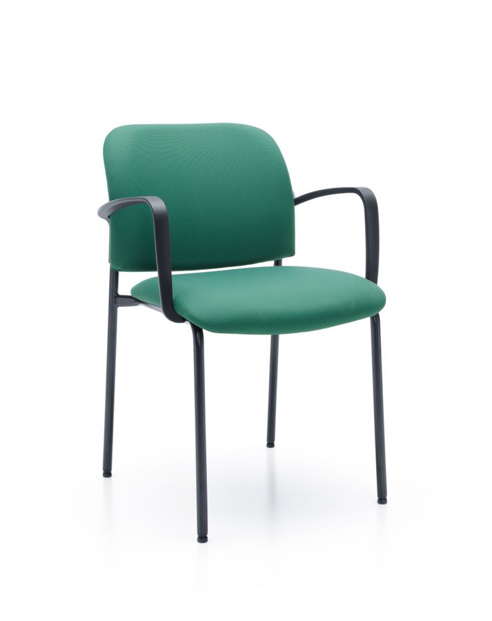 PROFIM - BIT Krzesło konferencyjne 580H | Tapicerowane siedzisko i oparcie | Na 4 nogach