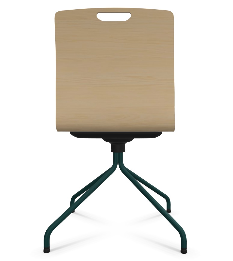 PROFIM - COM Krzesło Konferencyjne K12HF | Kubełek ze sklejki | stelaż typu "pająk"